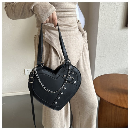 VelvetStitch Heart Bag