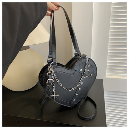VelvetStitch Heart Bag
